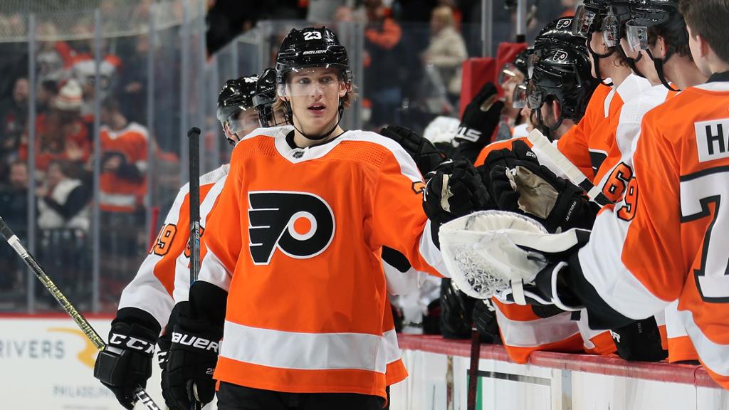 Philadelphia Flyers beschließt weiterhin, einen Dreijahresvertrag mit Oskar Lindblom zu unterzeichnen